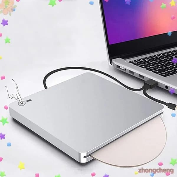 Внешний 3D Blu-Ray DVD-привод USB 3.0 и Type-C Blu-Ray CD-DVD-привод Проигрыватель Ultra Slim со слотом для записи CD-DVD