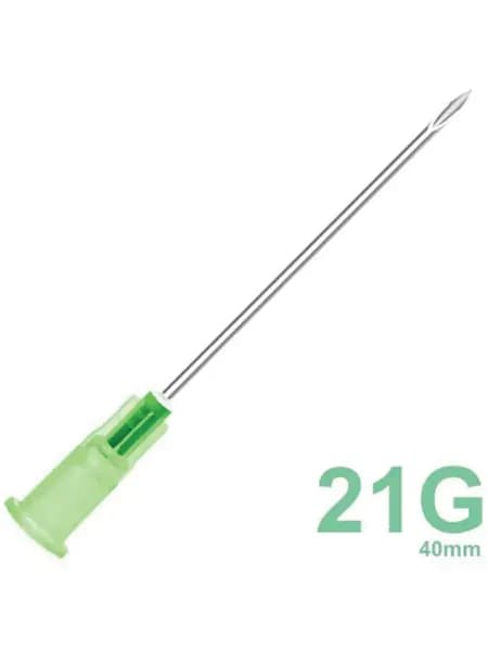 Иглы медицинские инъекционные одноразовые для шприцов 21G
