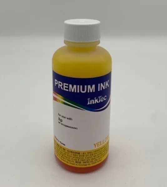 Чернила для принтера HP InkTec H5852-100MY водорастворимые Yellow (100мл)
