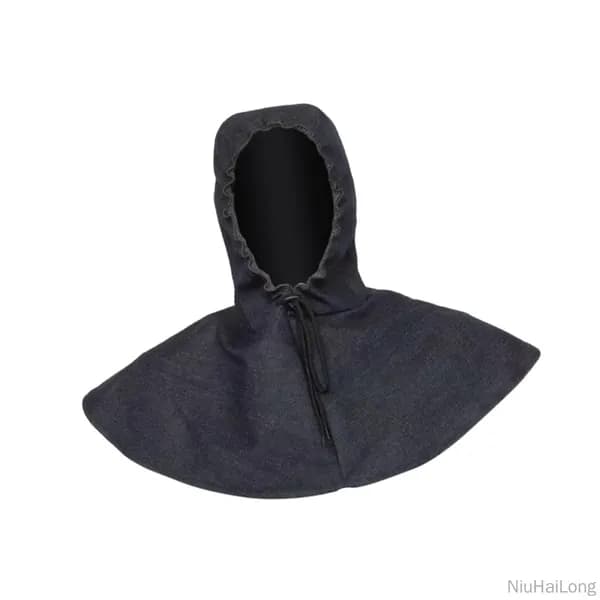 Сварочная маска из денима, защита от жара, без козырька