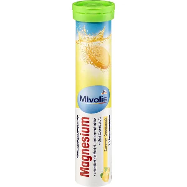 Mivolis Магний, шипучие таблетки, 20 шт., 82 г