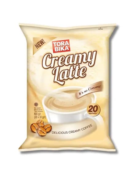 Кофейный Напиток Torabika Latte 30г*20шт