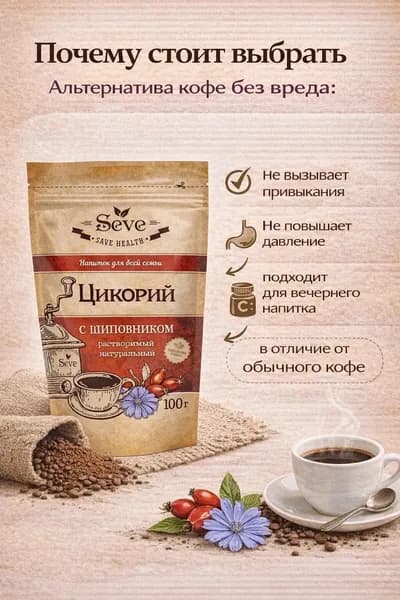 Seve Цикорий 100г. 1шт.