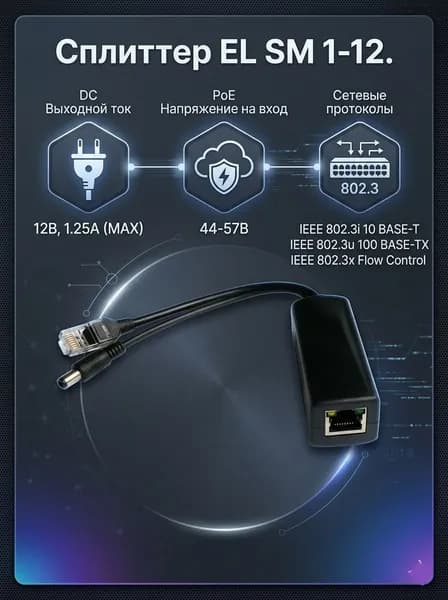 Сплиттер EL SM 1-12