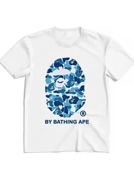 футболка маска в стиле BAPE Camo
