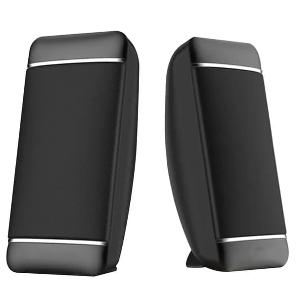 Usb настольные колонки из пластика, чёрного цвета, для домашнего и офисного использования