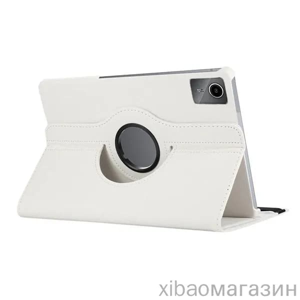 Противоударный защитный чехол для планшета Lenovo Xiaoxin Pad (2025) 11 дюймов, поддерживает вращение на 360 градусов и поставляется в кожаном чехле.