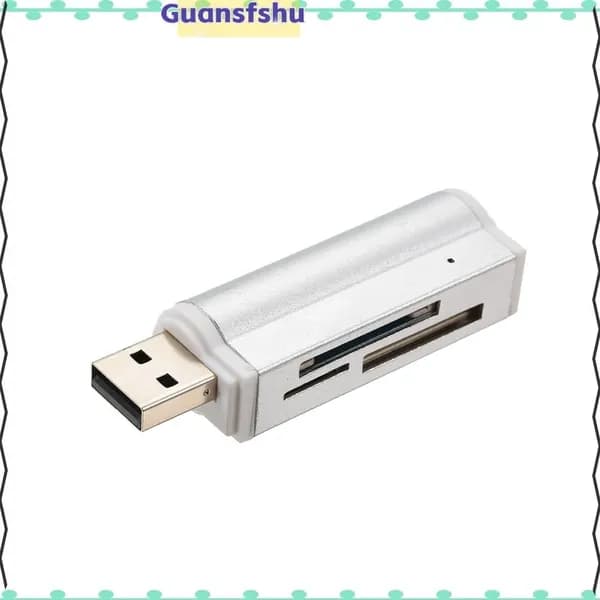 Картридер USB 2.0, простой в использовании, для разных карт