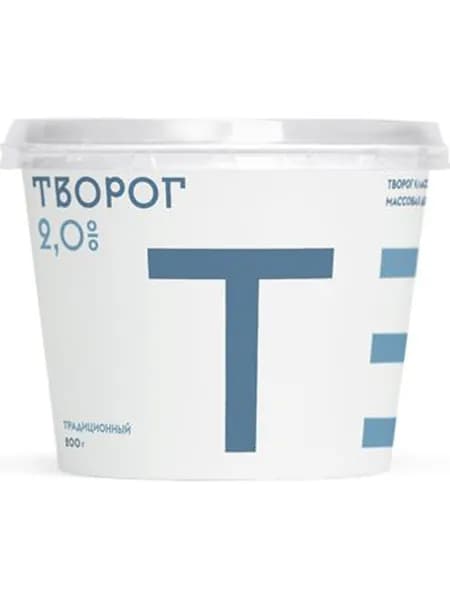 Творог 2%, 200 г, Братья Чебурашкины