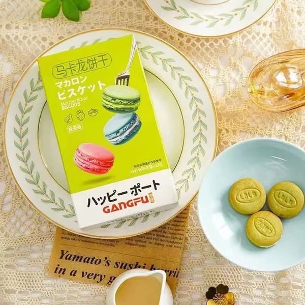 Попкорн-конфеты-печенье - 50 г со вкусом матча