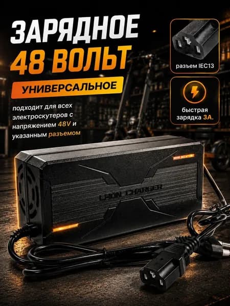 Зарядное устройство для электроскутера, ситикоко (54.6v 3А)