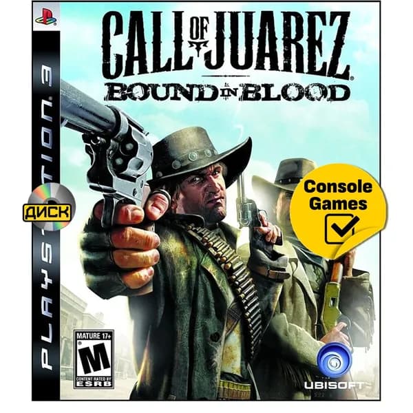 Игра PS3 Call Of Juarez: Bound In Blood. (PlayStation 3, Английская версия)
