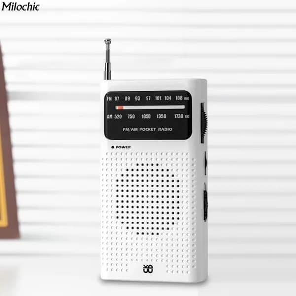 milochic Магнитола, белый