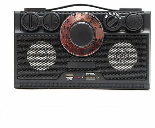 Радиоприемник аналоговый РП-304, USB, SD, AUX, от сети и батареек