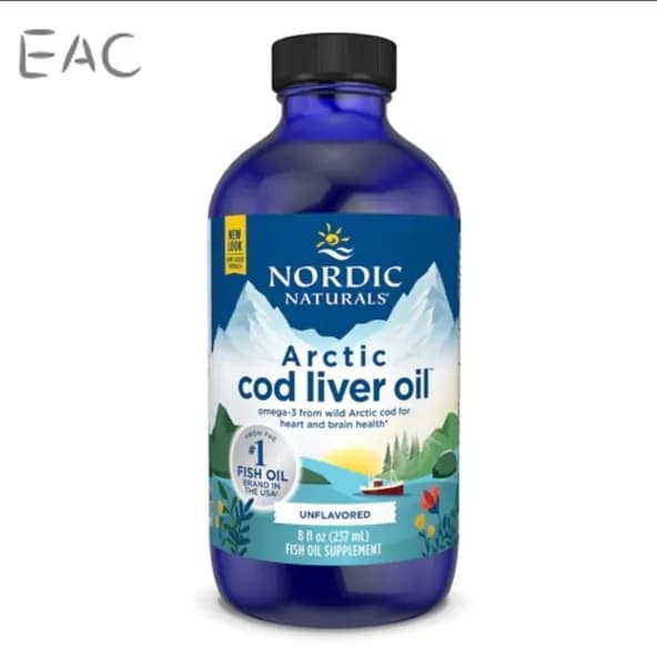 Nordic Naturals, Жир печени арктической трески, Cod Liver Oil, 237 мл