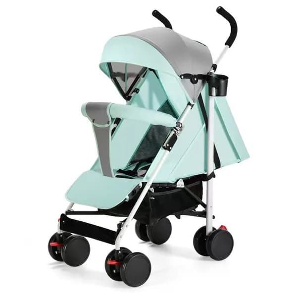 Коляска, легкая, 4,7 кг, складная, подходит для сна и прогулок, может сидеть или лежать, 0-36 месяцев.