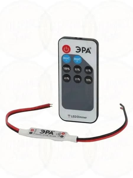 Регулятор яркости диммерная лампа dimmer ERA Dimmer_12/72W-24/144W для монохромной светодиодной панели с кнопочным пульто