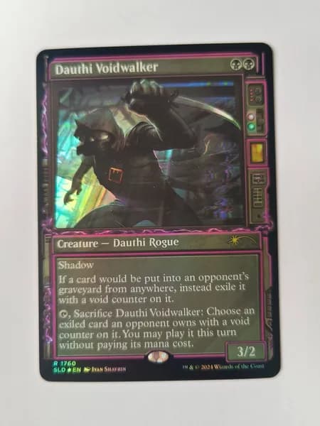 Портативные карты MTG Звездные войны двусторонние фольговые карты Даути Войдвалкер