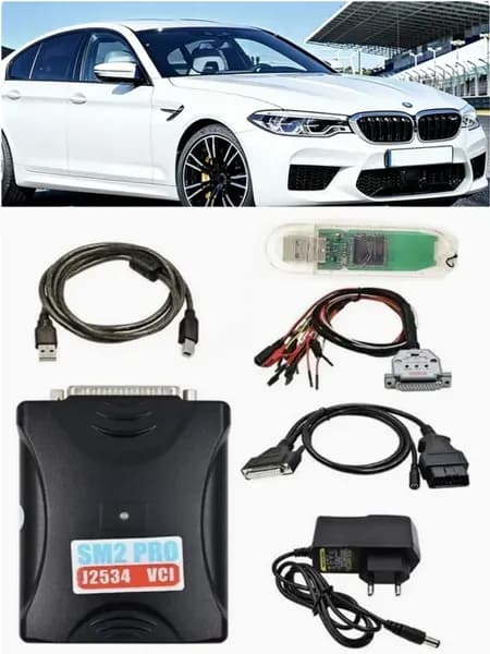 Автосканер для диагностики автомобиля SM2 PRO J2534 VCI ECU