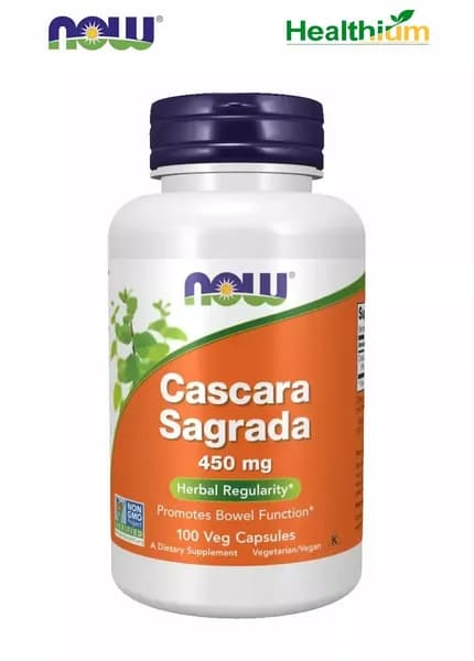 NOW Cascara Sagrada 450мг 100 капсул Now Каскара Саграда 459 мг Нау