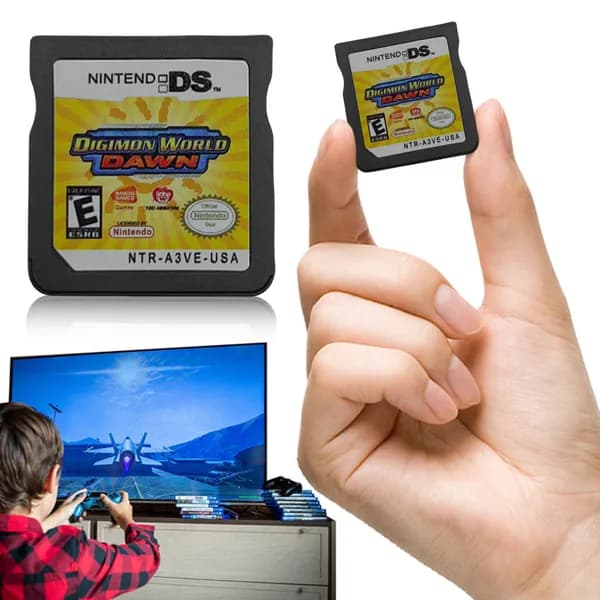 Игровая карта DAWN для Nintendo 3DS/NDS/NDSi: Pok mon Бриллиант, Жемчуг, Белая версия