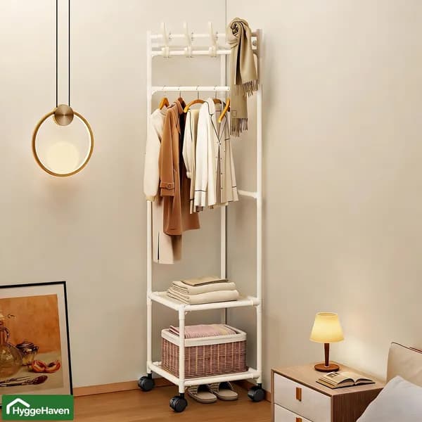 HyggeHaven Вешалка напольная, 175 см х 41 см х 41 см