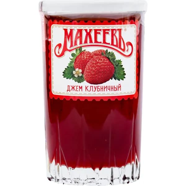 Джем МАХЕЕВЪ Клубничный стакан, 400г
