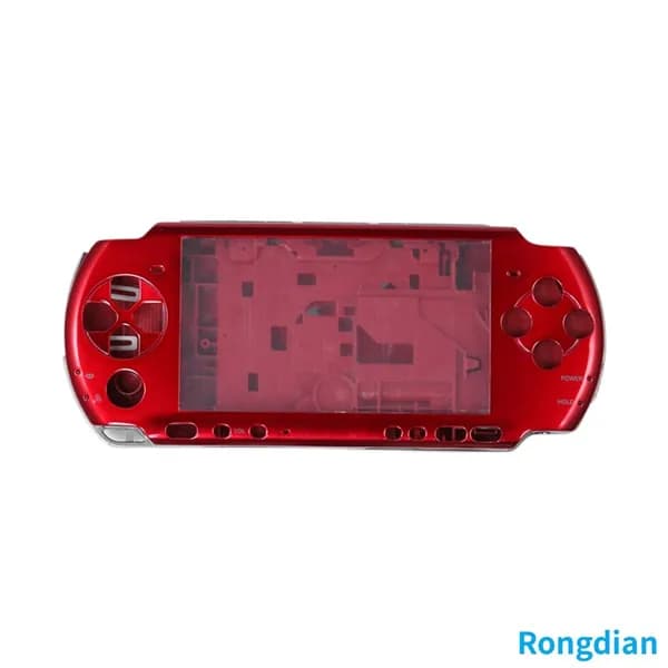 Красный корпус для PSP-3000 из поликарбоната с комплектом кнопок