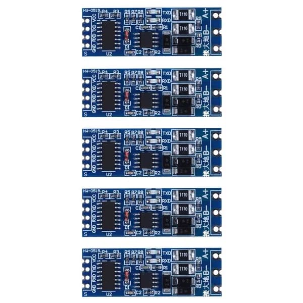 5X Адаптер TTL к RS485 485 Модуль преобразователя уровня UART 3,3 В 5 с последовательным портом