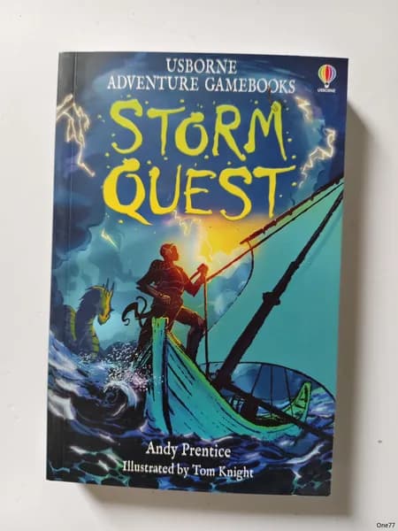 Storm Quest: An Interactive Adventure Andy Prentice Книга на иностранном языке на английском языке