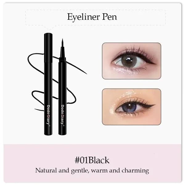 Подводка для чувствительных глаз Sensitive Fine Liner, фломастер, ультратонкий фетровый аппликатор