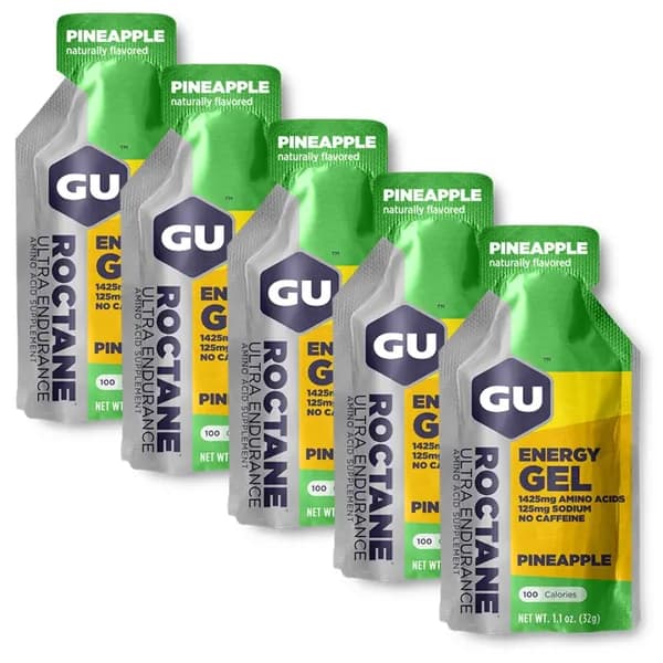 Гель энергетический GU Energy Roctane с бета-аланином (без кофеина) Ананас 5шт х32гр