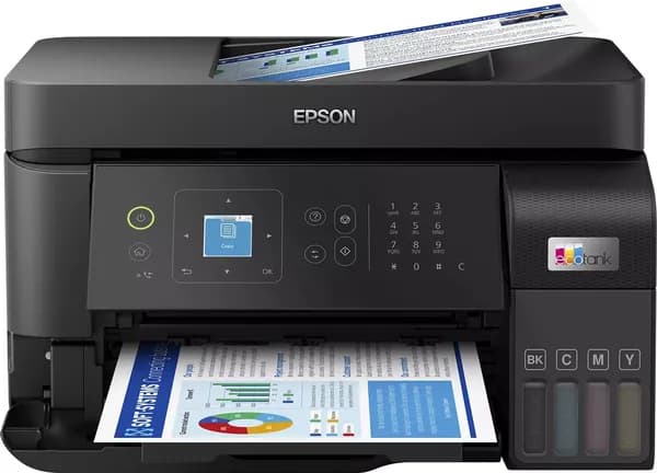 Epson МФУ Струйное L5590, черный