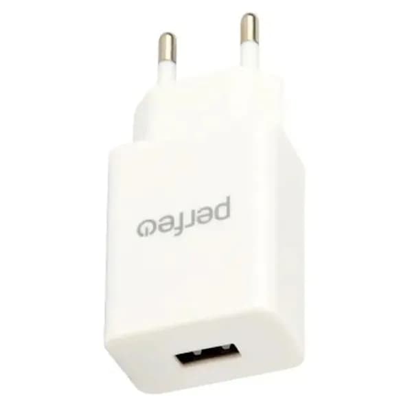 Сетевое зарядное устройство USB, Perfeo 1A Белый I4666