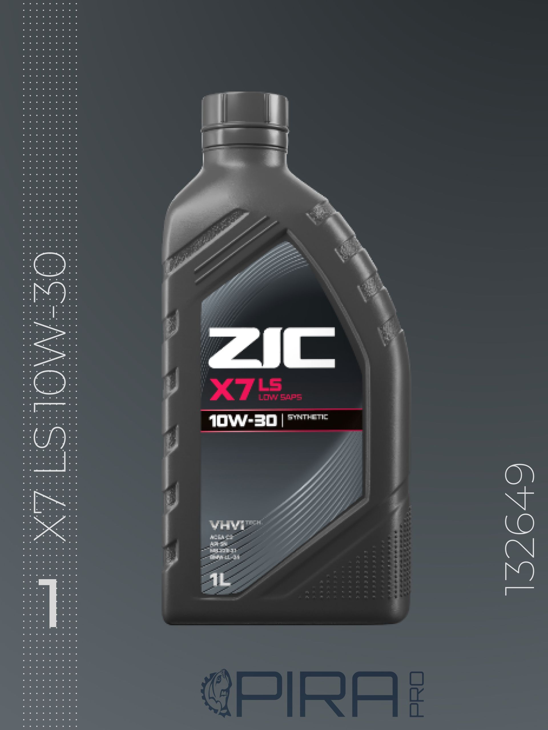 ZIC ZIC X7 LS 10W-30 Масло моторное, Синтетическое, 1 л