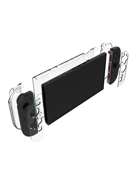 Прозрачный чехол для Nintendo Switch 2 из поликарбоната, раздельная конструкция