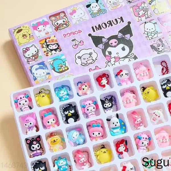 кукла Sanrio Mystery Box, подарок для детей, 40шт
