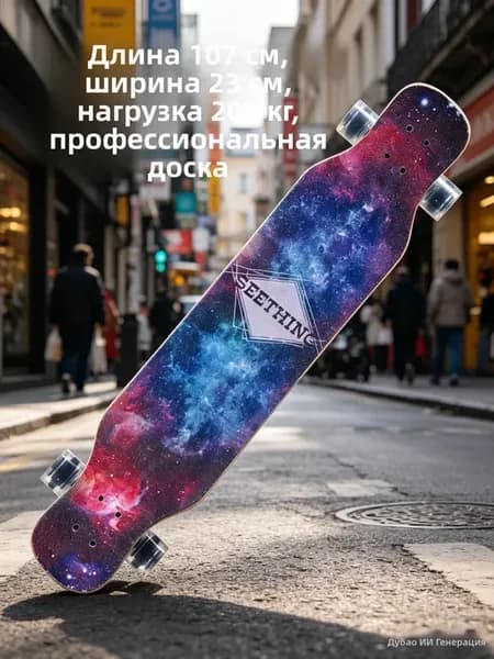 Дорожный скейтборд, четырехколесный серфборд, танцевальная д