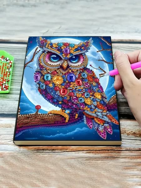 Алмазная мозаика, набор из 6 открыток/30*15 см, набор для творчества, выражения благословений, праздничные подарки