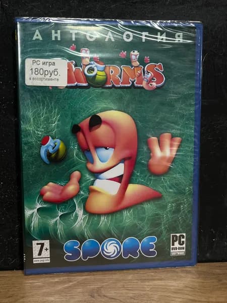 Антология Worms & Spore / Диск с игрой для ПК