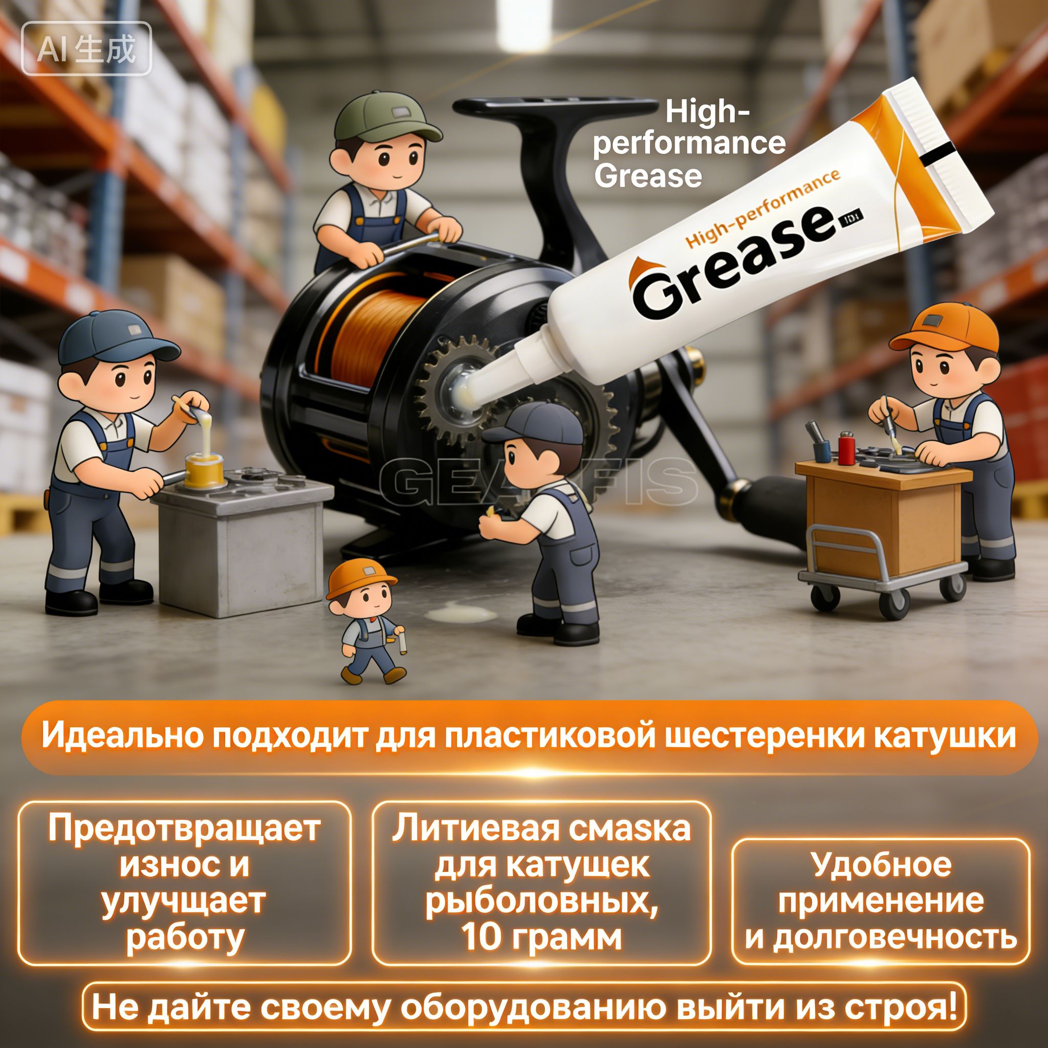 Смазка автомобильная, 10 мл, 1 шт.