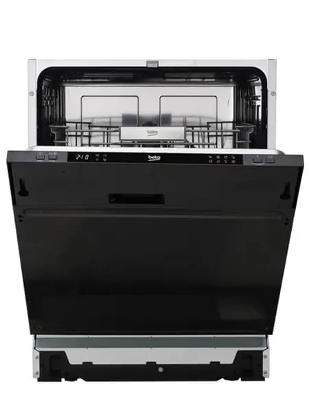 Посудомоечная машина встраиваемая Beko BDINC3836, 2000 Вт, 13 комплектов, 8 программ, луч на полу, черный