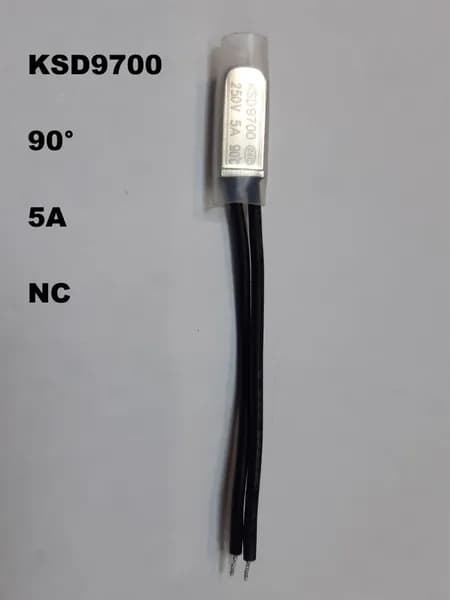 термостат KSD-9700 90 градусов нормально замкнутый - 1 шт.