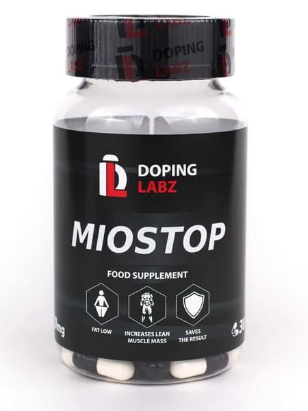 Миостоп Doping Labz Miostop 10мг, 30 капсул