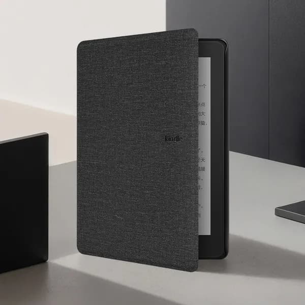 Чехол для Kindle Paperwhite 12-го поколения 2024 года и Kindle Colorsoft Signature Edition (7 дюймов), черный, с функцией автоматического пробуждения и отключения