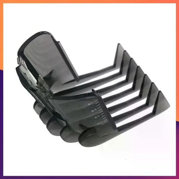 Машинка для стрижки Насадка-расческа для триммера Philips: QC5105 QC5115 QC5120 QC5125 QC5130 QC5135, регулируемая....X-cdee9476751f, черный