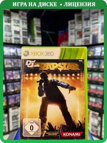 Игра Def Jam: Rapstar (Xbox 360) (Box)