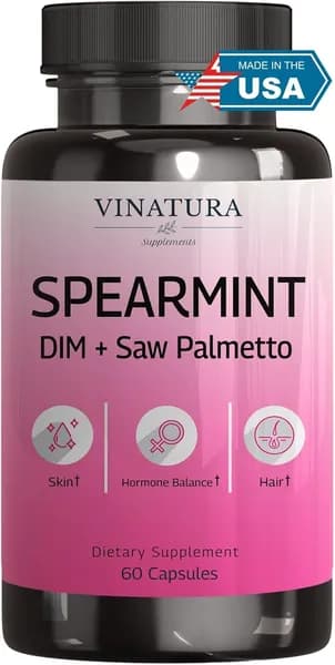 Экстракт листьев мяты с DIM и пилой Palmetto, 60 капсул