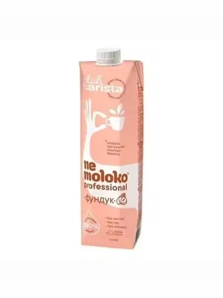 Напиток фундуковый Nemoloko Professional Barista на соевой основе 1,5% 1 л