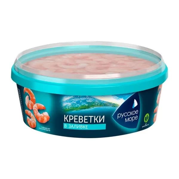 Креветки Русское море в заливке 300г